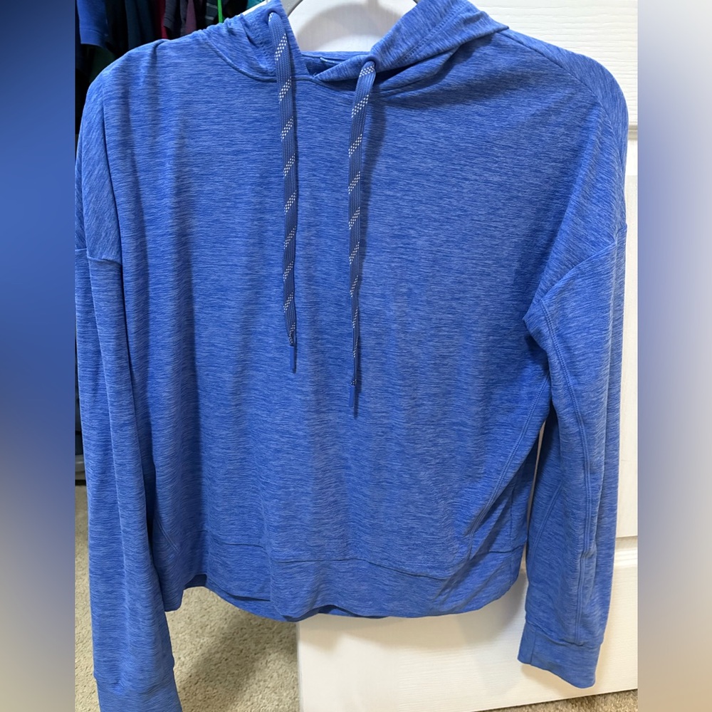 FLX Blue Hooded Sweatshirt